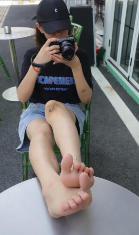 Pary摄影 NO.002 大学生女神素萍的38码修长美脚 (2) [87P]