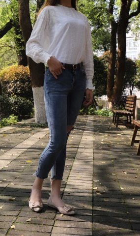 大西瓜爱牙膏-2019 6x活动 模特1（一） 牛仔裤里丝(1) [165P]