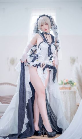 樱落酱w  – 碧蓝航线 可畏 礼服[12P]