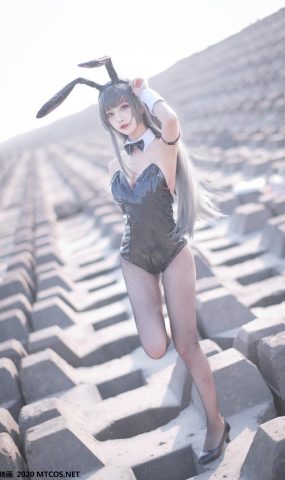 [喵糖映画]TML.011 麻衣學姐兔女郎[20P]