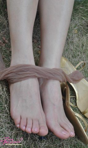 Fannie芬妮每足园 No.601 早春二月 肉丝高跟[67P]