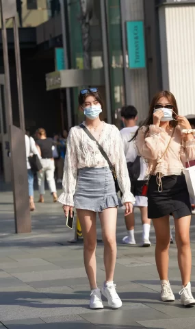 唯美街拍 NO.898 高腰短裙女孩 [71P]