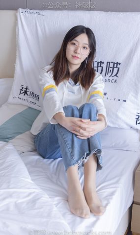 [BoBoSocks袜啵啵]NO.080 小甜豆-帆布鞋、白棉袜、肉丝（花絮版）[140P]