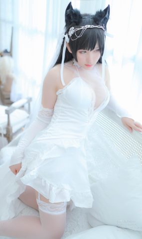 萌妹字Nyako喵子  爱宕婚纱 [43P]