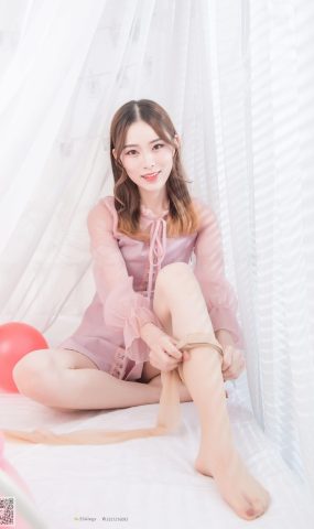 [SSA丝社] 027 小琪琪 肉色开档丝袜 清纯美女的Y惑