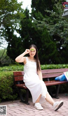 勿恋传媒 No.037 海边的白百合公园长椅休闲镁足[164P]