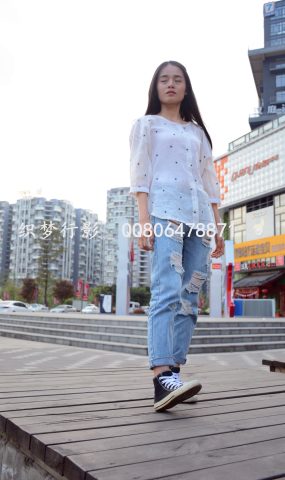 织梦行影@NO.015-第十五期 黑色高帮帆布鞋黄船袜（船袜）[227P]