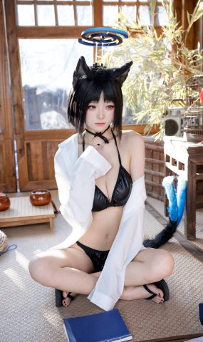 九柒喵 – 桔梗衬衫[7P]