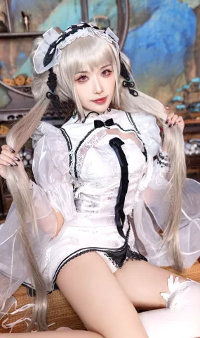 源纱希喵喵喵  – 碧蓝航线 可畏 同人旗袍[22P]