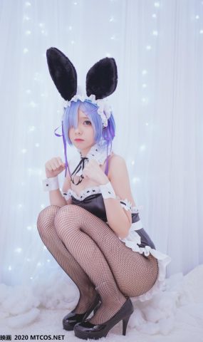 [喵糖映画]TML.012 蕾姆兔女郎[26P]