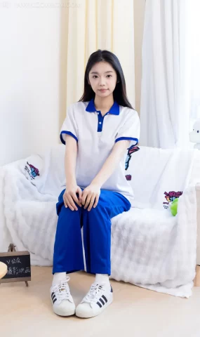 勿恋传媒 NO.2579 青提-板鞋、白棉袜、裸足、校服[150P]