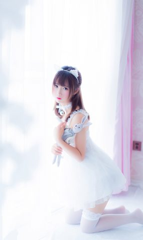 [喵糖映画]VOL.415 白裙少女[30P]