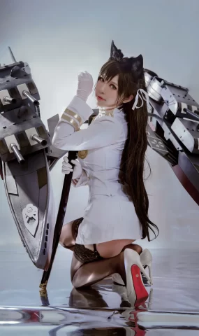 半半子 – 爱宕[45P]