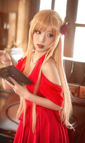 切切celia – 刀剑神域 亚丝娜 礼服[28P]