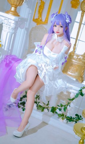 Cosplay日奈娇 – 独角兽兵装 [42P]