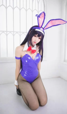 羽生三未图集 霞之丘诗羽兔女郎[37P]