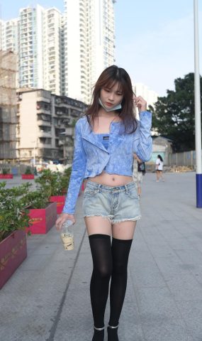 唯美街拍 NO.1117 程生街拍 长筒袜女孩 (1) [84P]