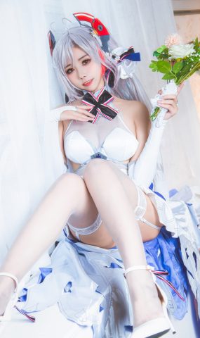 Momoko葵葵 – 欧根之花嫁[20P／109MB]