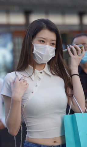 精选街拍作品 NO.1926 街拍牛仔裤长腿美女[80P]