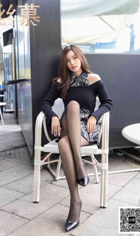 [丝慕GIRL]SM403 天天一元 文欣《街拍黑丝美仁》[83P]