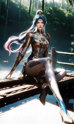 AI绘画 794 绝世唐门-王秋儿[16P]