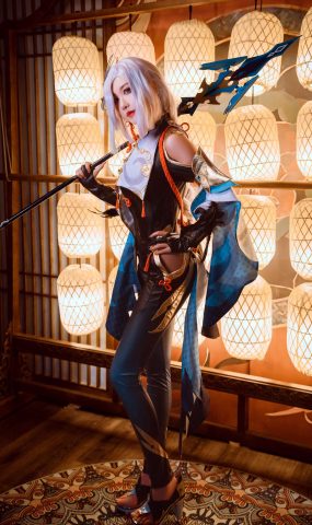 源纱希喵喵喵 – 申鹤[15P]