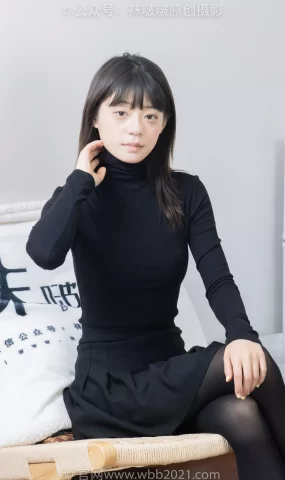 [BoBoSocks袜啵啵]NO.466 糯米-皮鞋、厚黑丝[100P]