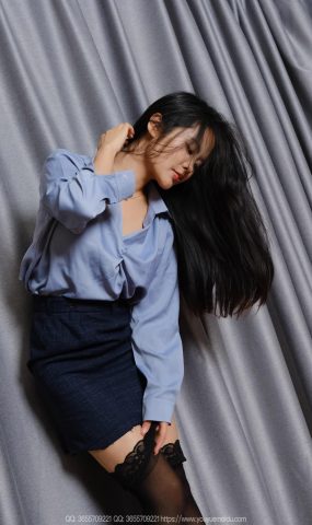 [IESS异思趣向] 2025.05.25 丝享家2062：兔兔《蓝衣半筒袜》[68P]