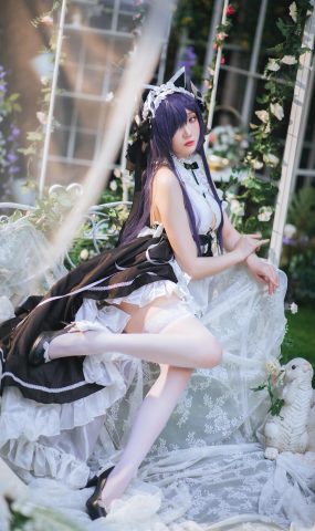 Coser瓜希酱福利 碧蓝航线 奥古斯特女仆 [24P]