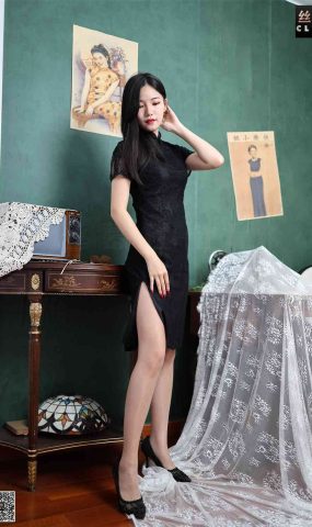 [丝慕GIRL]SM113 天天一元 文欣的蕾SI旗袍 在现浏览