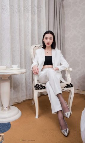 [SSA丝社]超清写真 NO.065 大大 白西装裤里丝[123P]
