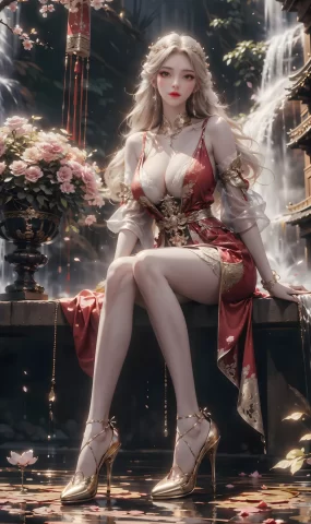 AI绘画 460 高山流水[23P]