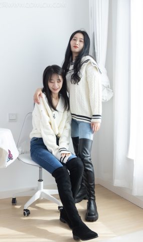 勿恋传媒 NO.1913 菜菜&绒绒-牛奶棉花糖[180P]