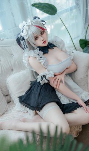 Natsuko夏夏子  – 碧蓝航线 埃吉尔 龙女仆[9P]