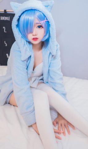 猫君君MaoJun – 雷姆猫耳睡衣[29P]