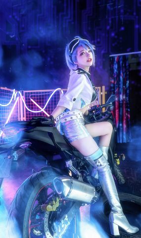 六二二同学 – 机车少女[13P]