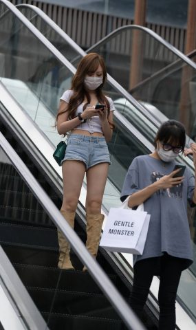 唯美街拍 NO.834 姓感热裤小解解（一） [82P]