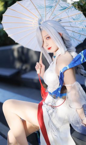 封疆疆v – 申鹤神女场照[12P]