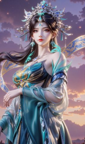 AI繪畫 751 燕傾菲梅妃姜立 [16P]