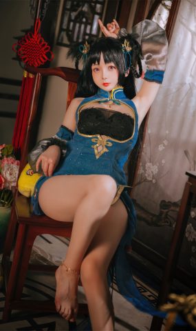 日奈娇 – 碧蓝航线 大潮旗袍[24P]