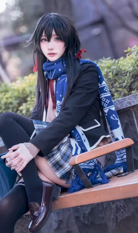 幼愛youmeko – 雪之下雪乃jk至服[23P]
