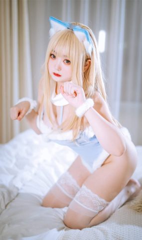 动漫博主恩田直幸  蓝色连体猫猫 [20P]