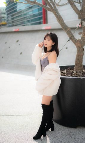 唯美街拍 NO.836 YoYo 牛仔短褲長靴 [109P]