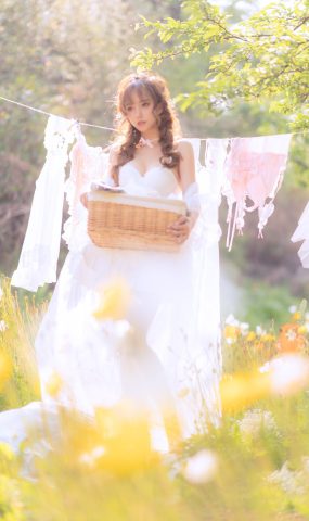 过期米线线喵 – 夏日限定 晒衣服[41P]