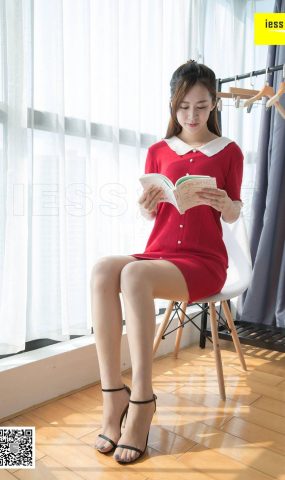 [IESS异思趣向] 2018.11.06 丝享家353：《紫紫甜美一字扣凉鞋》紫紫 在现浏览