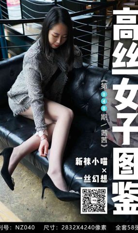 [高丝女子图鉴]袜小喵×一丝幻想 No.040 茜茜 在现浏览