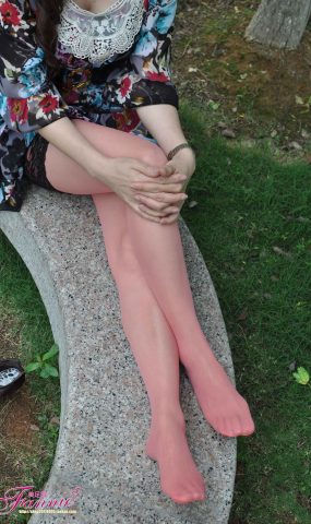 Fannie芬妮每足园 No.426 丝魅 彩丝 粉色[50P]