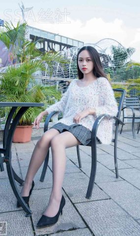 [SSA丝社] NO.062 西西-美丽冻人西西街拍灰丝 在现浏览