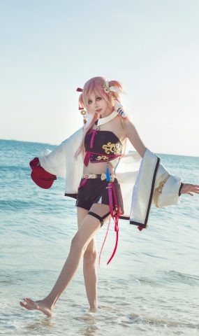 艾西aiwest  – 原神烟绯 花鸟与情[29P]