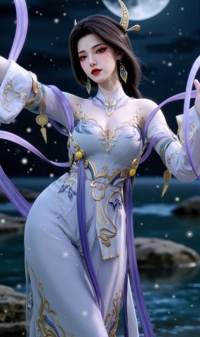 AI绘画 801 师兄啊师兄-嫦娥[20P]